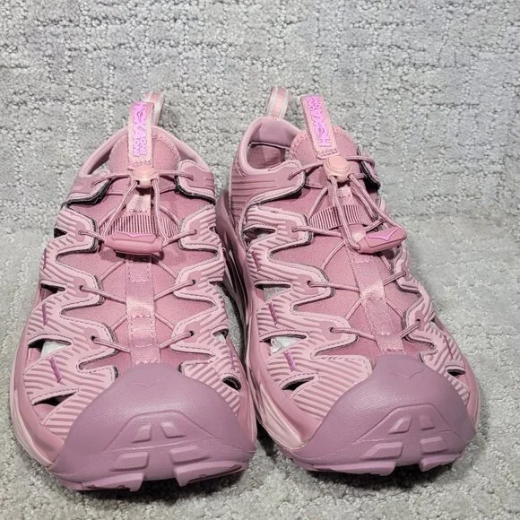 Hoka One One Hopara Women's Size US 8.5 Pale Mauve Synthetic Hiking Sandals. - Picture 12 of 12